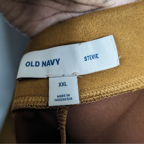 Old navy Suede high rise plus size pullon leggings pants sz 2x stevie - Picture 2 of 10
